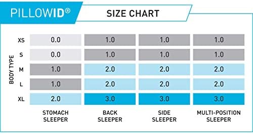Bedgear Hipoalerjenik Fırtına Performans Yastığı-Boyut 0.0-Yıkanabilir, Çıkarılabilir Kapaklı ve Sırt, Yan ve Mide Uyuyanlar