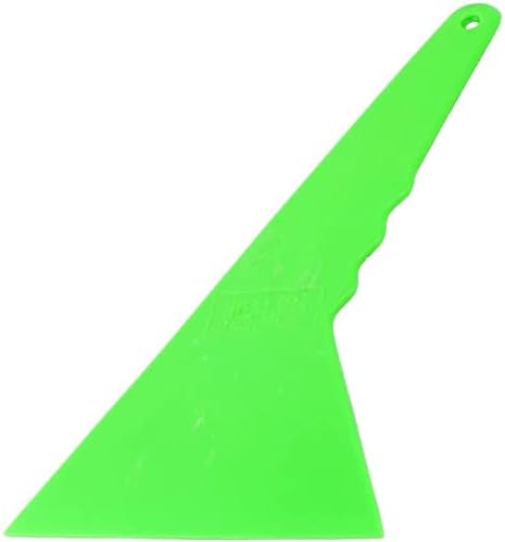 EuısdanAA Otomatik cam filmi Sarma Kurulum Temizleme Kazıyıcı Renklendirme Aracı 20x12x0.5 cm Yeşil (Instalación de envoltura