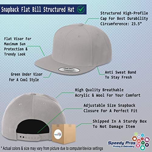 Özel Snapback Beyzbol Şapkası Saha Topçu Subayı Nakış Tasarımı Akrilik
