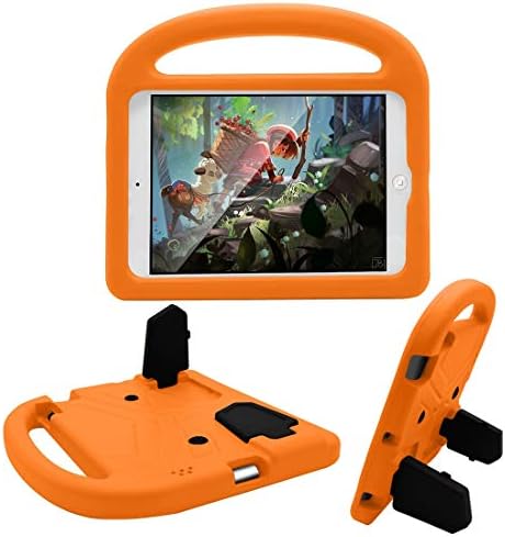 LVSHANG Tablet Kılıf için iPad2/3 / 4 Silikon Kılıf Çocuklar için, Çocuklar için Darbeye Hafif Dropproof Standı Tablet Kılıf,Kolu