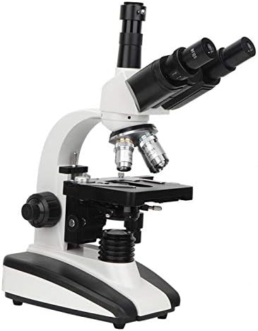Mikroskop c Arayüzü Bileşik Monoküler Mikroskop İki Katmanlı Mekanik Platform Trinoküler Mikroskop Sanayi için 2 adet 10x Geniş
