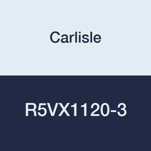 Carlisle R5VX1120-3 Kauçuk Güç Kama Dişli Bant Bantlı Kemer, 3 Bant, 5/8 Genişlik, 17/32 Kalınlık, 113.1 Uzunluk