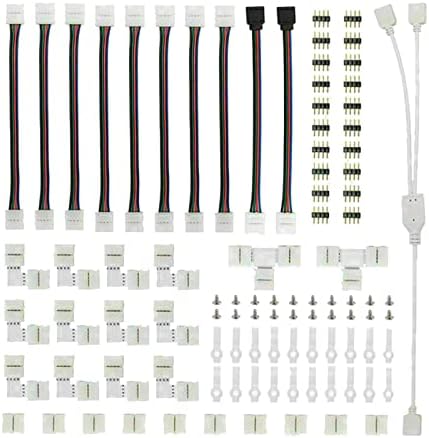 LED şerit konnektörleri Splitter kablo ışık klipleri ile Homyl 95x LED şerit Konektörü