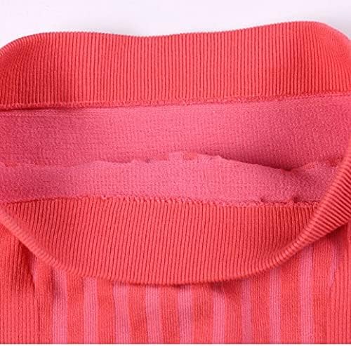 SSMDYLYM Baskılı Çizgili kadın termal iç çamaşır Set Kış Balıkçı Yaka Pamuk Uzun Kadın Termo Giyim Pijama (Renk: B, Boyutu: Bir