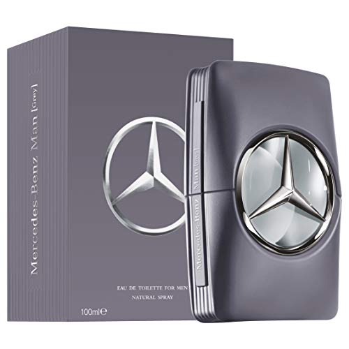 Mercedes Benz Man Grey, Notalar Turunçgiller, Pembe Biber Ve Adaçayı, Erkekler için Kehribar Baharatlı Aromalı Klasik Koku, Modern