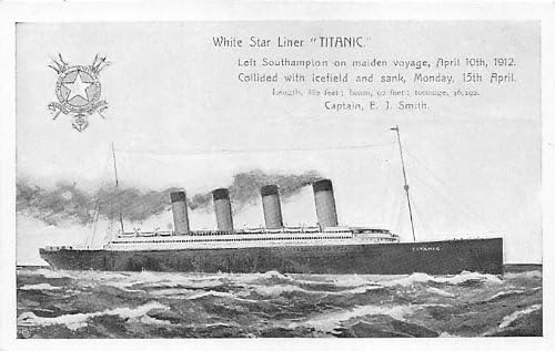 Titanik, Gemi Gemileri, Okyanus Gemileri, Kartpostal Kartpostalları