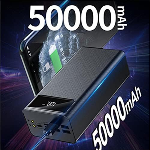 PIANAI Büyük Kapasiteli Güç Bankası 50000 mAh Hızlı Şarj Cep Telefonu Güç Bankası USB Taşınabilir Şarj Güç Bankalar / USB c Güç