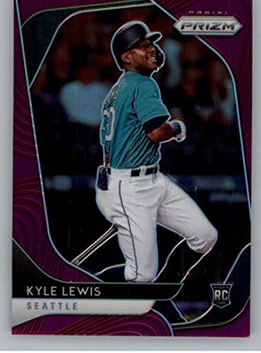 2020 Prizm Mor Prizm Beyzbol 94 Kyle Lewis Seattle Mariners Panini Amerika'dan Resmi MLB PA Ticaret Kartı