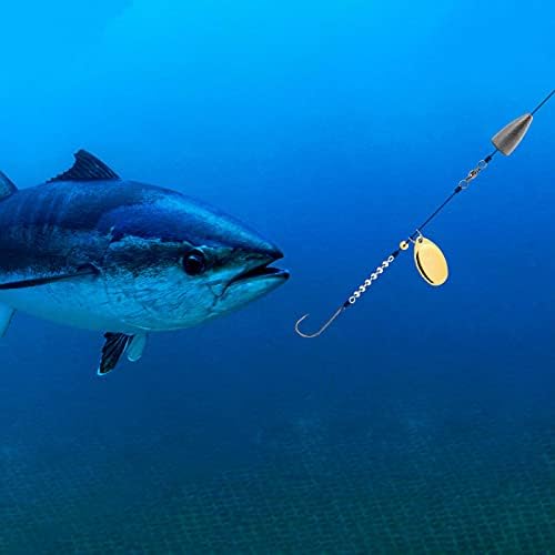 Dr. Balık 20 ADET Balıkçılık Boncuk Zincir Fırdöndüler Paslanmaz Çelik Yayın Balığı Fırdöndüler Yayın Balığı Mücadele Yayın Balığı