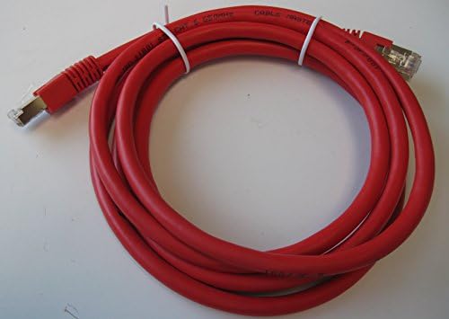 35 Kabloları 2 Metre (6.5 ft) Cat6 650mhz Korumalı Bakır Tel Ethernet Ağ Yama Kablosu - Kırmızı E119932. bilgisayarlar, Hub'lar,
