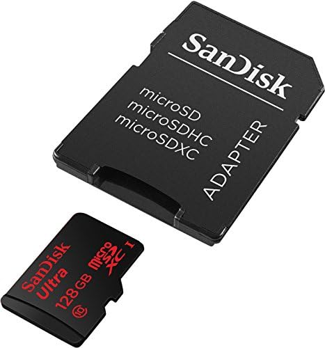 SanDisk ULTRA microSDXC hafıza kartı 128 GB UHS-I, Okuma: kadar 80 MB / s + adaptörü SD