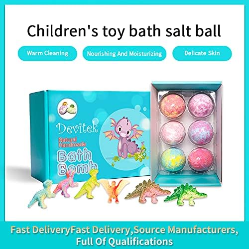 Çocuklar için el yapımı Banyo Bombaları Devitek BathBomb Banyo Oyuncakları 4-8 Yaş Arası Çocuklar için Noel Hediyesi Fikirleri