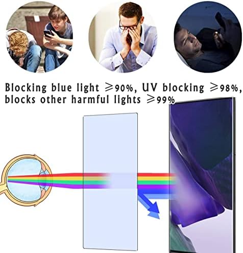 Vaxson 2-Pack Anti Mavi ışık Ekran Koruyucu, PRİTOM P7 Çocuklar Kinder Tablet ile uyumlu 7 TPU Film Koruyucular Sticker [ Değil