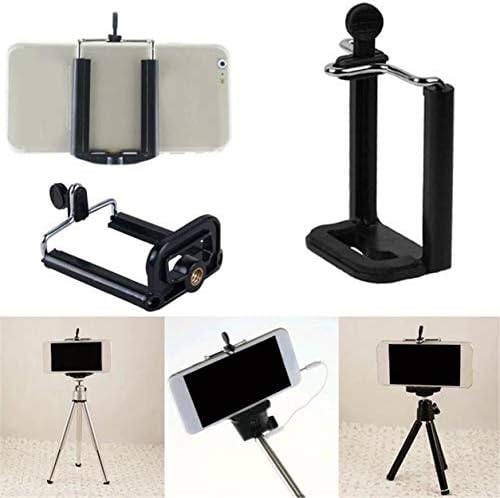 Qewmsg Kamera tripodu Standı Adaptörü Moblie Telefon Klip Braketi Tutucu Dağı Tripod Monopod Standı Smartphone için