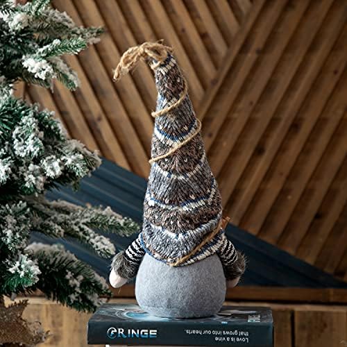 ChristmasSwedish Gnome El Yapımı Cüceler Peluş Uzun Bacaklar Tomte Nisse İskandinav Noel Süslemeleri Kapalı Santa Figürleri Noel
