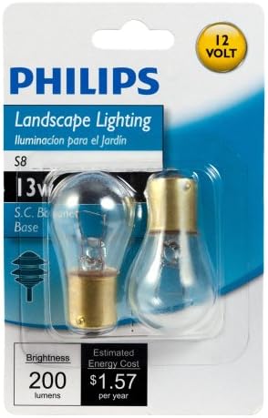 Philips 416719 Peyzaj Aydınlatması 13 Watt S8 12 Volt Süngü Tabanlı Ampul
