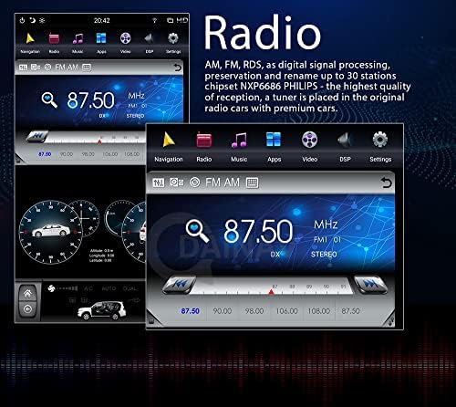 KiriNavi Araba Stereo Radyo ıçin Peugeot 307 307CC 307SW 2002-2013 Andriod 10 4 çekirdekli GPS Navigasyon Bluetooth ıle 9.7 ınç