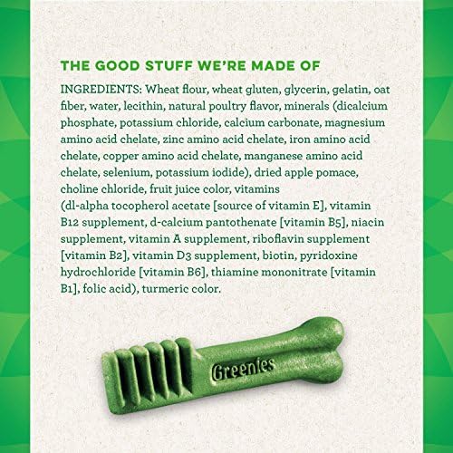 Greenies Dental Chews Değer Boyutu Küvet 144ct 36oz Düzenli (4 x 36oz)