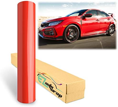 4 x 8 (10 cm x 20 cm) Örnek Premium Süper Parlak Kırmızı Yüksek Parlak Sticker DIY Çıkartması Araba Oto Araç Motosiklet Vinil