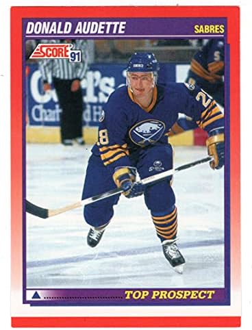 Donald Audette-Buffalo Sabres - En İyi İhtimal (Hokey Kartı) 1991-92 Skor Kanadalı İki Dilli 279 Nane