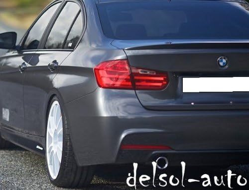 PSI BMW 3 Serisi 4 Kapılı Sedan Performans Stili Bagaj Spoyleri-Karbon Siyahı Metalik-416
