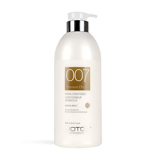 007 Keratin Kremi, Nemlendirici Saç Kremi Çok Hasarlı Saçlar için 33.80 floz-Biotop Professional