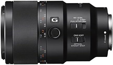 Sony FE 90mm f / 2.8 Macro G OSS Yazılım Paketi ve Aksesuar Paketi ile Tam Çerçeve E-Mount Makro Lens (4 Adet)