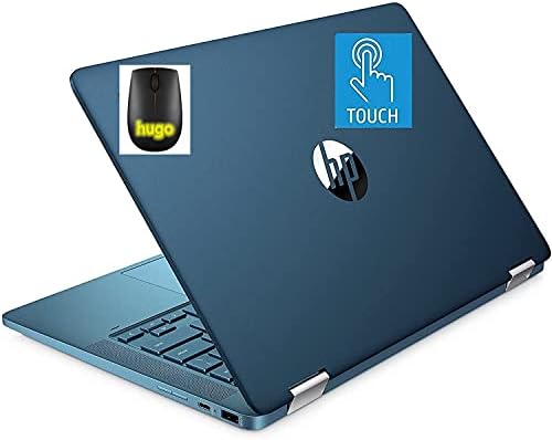 (Yenilendi) HP 2'si 1 arada Dönüştürülebilir Chromebook, 14 inç HD Dokunmatik Ekran, 2,8 GHz'e kadar Intel N4020, 4GB Ram, 64GB