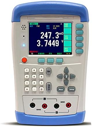 MM-multimetre Hassas El pil test cihazı Taşınabilir Dijital AC Direnç Ölçer DC Gerilim pil test cihazı 100-240V50 / 60Hz 0.35