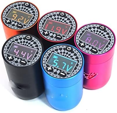 SHANG-JUN Dövme Makinesi Kablosuz Dövme Kalem Makinesi Dövme Tabancası Pil ve RCA Adaptörü ile Renkli Ekran Malzemeleri ve Dövme