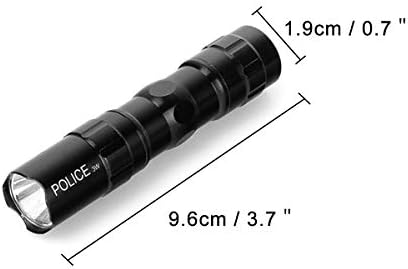 Cyberone 3-Pack Mini LED el fenerleri Set El Kompakt Taktik Cep kalem ışık ile Kordon ve Anahtarlık, AA Pil Powered by (Dahil