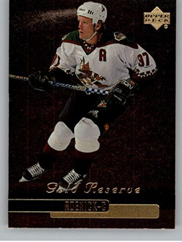 1999-00 Üst Güverte Altın Rezerv Resmi NHL Hokey Kartı 273 Jeremy Roenick Phoenix Çakallar