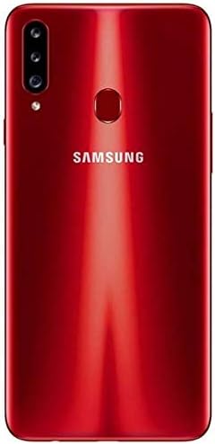 Samsung Galaxy A20s A207M / DS, 32GB / 3GB RAM Çift SIM 6.5 HD + Snapdragon 450, Fabrika Kilidi (Uluslararası Sürüm) - (Kırmızı)