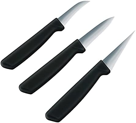 3 Adet Profesyonel Şef Keskin Sebze Oyma Bıçağı Seti Kabak DIY Bıçaklar Kuş Gaga Soyma Bıçağı