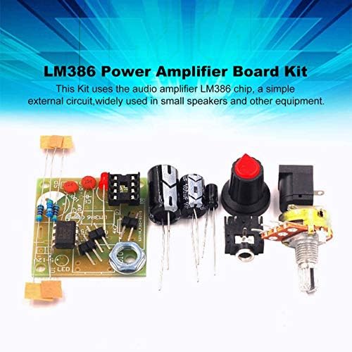 YoBuyBuy LM386 Süper Mini 3 V-12 V güç amplifikatörü Kurulu Takım Kiti Elektronik DIY Kiti Ses Yükseltmek Modülü Düşük Tüketim