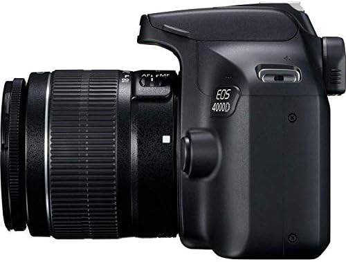 Canon EOS 4000D 18.0 MP SLR 18-55mm DC III Lens + Sunshine Gelişmiş Paket (Uluslararası Sürüm)