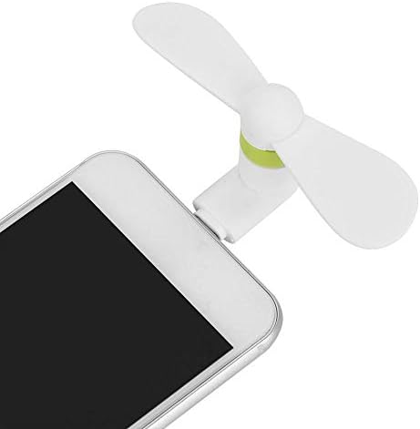 USB Fan, Hafif Tak ve Çalıştır El Mikro Fan Taşınabilir USB Fan, Şirket Yararına Reklam için (Beyaz)
