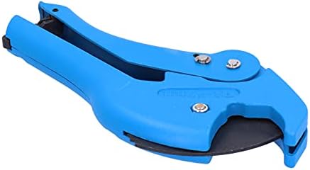 Longzhuo PVC Boru Cırcır Kesici Toka ile Manuel Tüp Hortum Kesme Cihazı Sıhhi Tesisat Aracı (Mavi)
