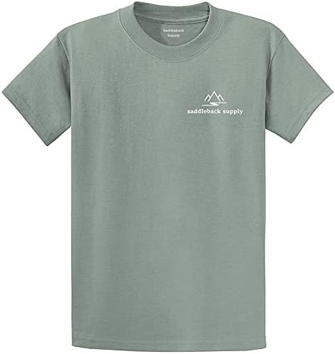 Eyer kaynağı Mens macera Keşfedilmemiş Logo ağır T-Shirt