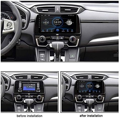 Araba Stereo Multimedya Oynatıcı Honda CRV 2007-2011 için Oto Radyo Kafa Ünitesi ile Bluetooth GPS Navigasyon WiFi Direksiyon
