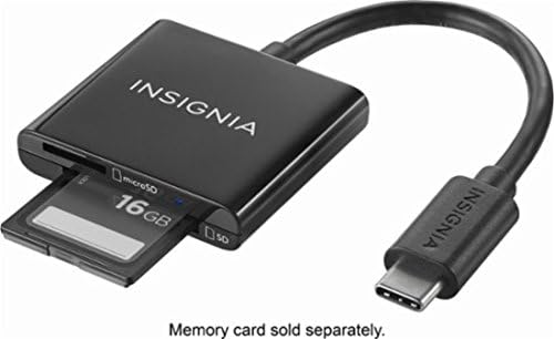 Insignia USB Tip-C Hafıza Kartı Okuyucu