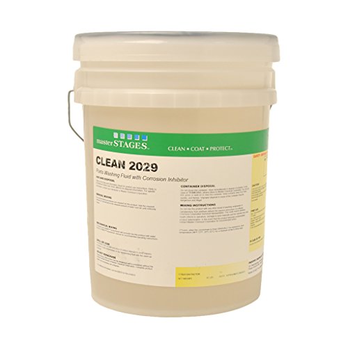Master AŞAMALARI CLEAN2029 / 1G Clean 2029 Parça Yıkama Sıvısı, Korozyon Önleyici, Sarı, 1 gal Sürahi