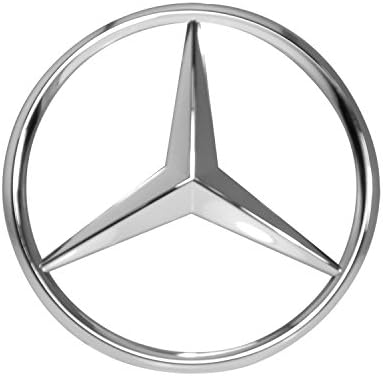C Sınıfı, E Sınıfı için Mercedes-Benz Krom Ön Izgara Yıldız Amblemi