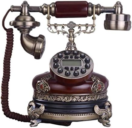 DIANH İNGILTERE Telefon-Ev Dekorasyon Oturma Odası Yatak Odası Ofis Sabit Telefon, Arayan KIMLIĞI Sabit Karşılama (Renk: B)
