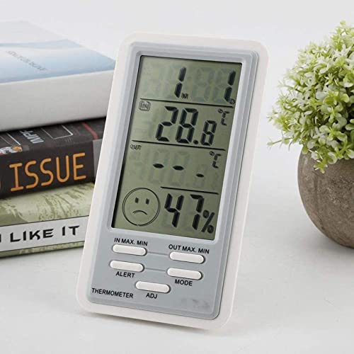 WHXL oda termometresi Dijital Higrometre Kapalı Açık Termometre Kablosuz Sıcaklık ve Nem Ölçer
