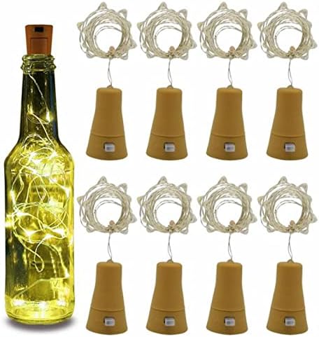 Tatil dekorasyon LED dize ışıklar güneş enerjili şarap şişesi mantar festivali açık ışık çelenk ışıkları açık peri ışık 1 M /