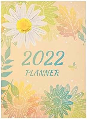Gündem 2022 2022 Planlayıcısı-Çiçek Kapaklı Haftalık Aylık Planlayıcı, 8.2x11.2, Ocak.2022-Aralık.2022,Yapılacaklar Listesi olarak