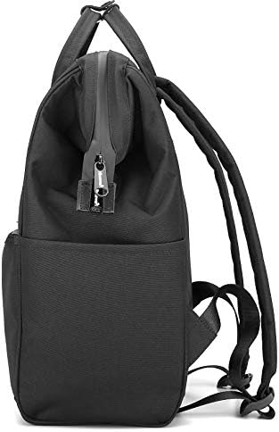 Himawari Laptop Sırt Çantası Seyahat sırt çantası USB Şarj Portu İle Büyük Bebek Bezi Çantası Doktor Çantası okul sırt çantası