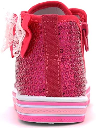 Tuval Sneakers ayakkabı Toddler kız bebek bebek askısı yumuşak rahat kolay yürüyüş için