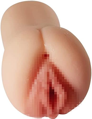 Gerçekçi Labia Erkek Masturbator-Cep Pussy 3D Gerçekçi Dokulu Güçlü Emmek Vajina ve Sıkı Anüs Stroker, Fondlove Yetişkin Seks